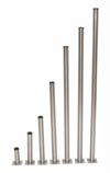 Home>it® rund bordben Ø30 mm x 70 cm børstet stål
