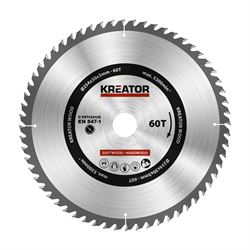 KREATOR Rundsavsklinge 254 mm - 60 HM tænder