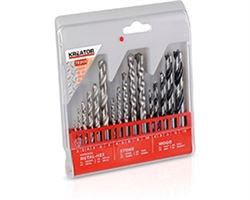 Borsæt kombi 16 dele - 3-10 mm