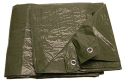 Presenning grøn 5,0x8,0 = 40 m2